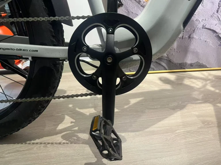 Comparison of Hamley and LeMond methods for adjusting crank length on Shengmilo e-bike