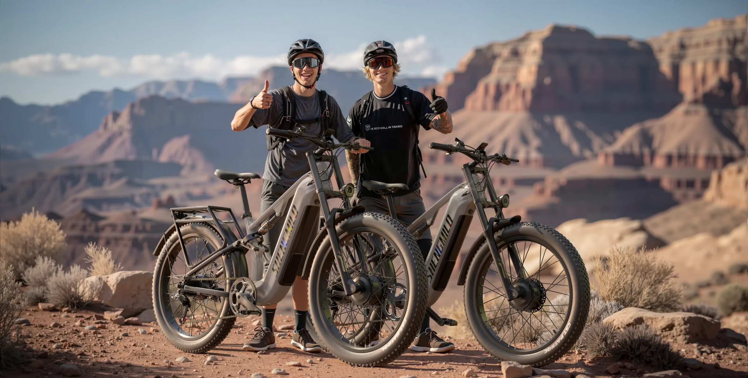 Shengmilo S600 Pro electric bike with dual motors and full suspension