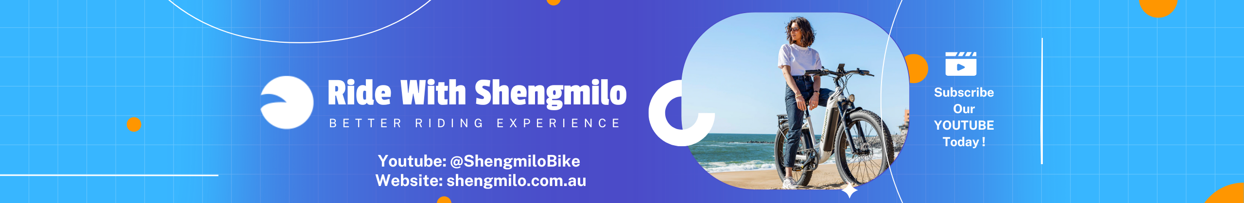 Blue Modern Dance Channel Youtube Banner